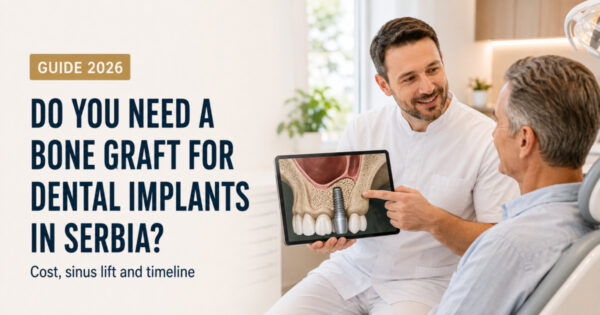 Bone grafting for dental implants in Serbia – cost, sinus lift and treatment timeline